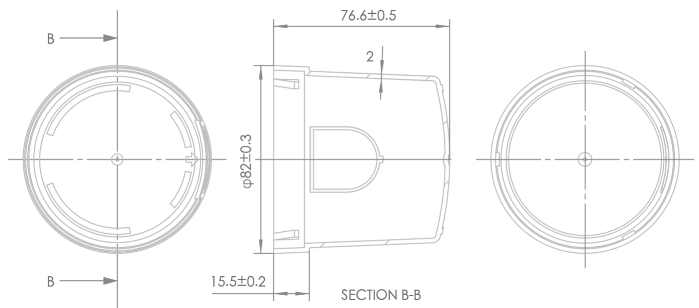 YSZ677004FC Cover Developer Kit For 5 Pin And 7 Pin NEMA Interface Base
