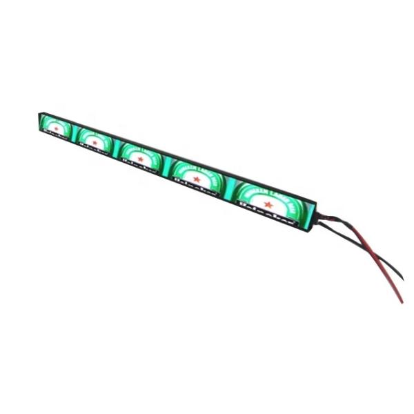1R1G1B P1.875 GOB Рафаль LED Дисплей реклама 900 * 60 мм водонепроницаемый Для супермаркетов