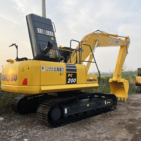 20Ton Used Komatsu PC200 Excavator Reliable Affordable Heavy Equipment Digger
