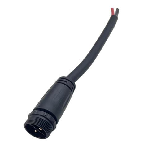 Soldering / Screw Fitting Waterproof Circular Connector 4 Pin Male Female Connector