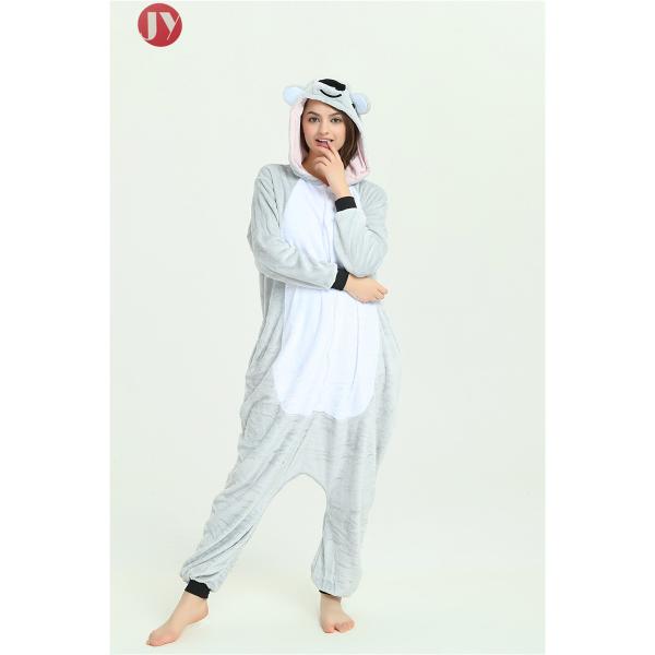 Animal Pajamas Gray Totoro Costume Men , Totoro Onesie Adult With Flannel