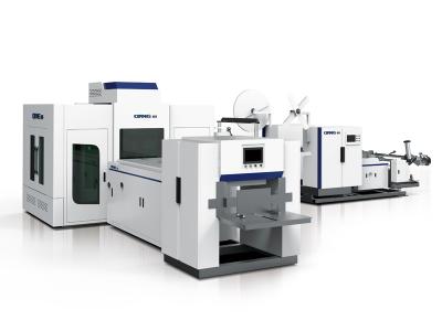 One Time Forming Non Woven Box Bag Making Machine For Laminated Fabric