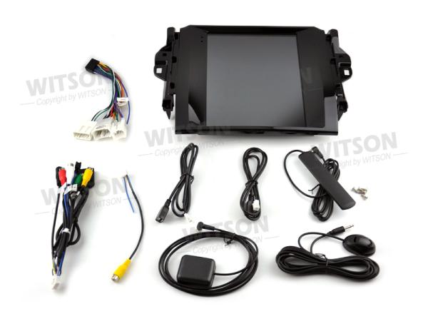 9.7'' Tesla Vertical Screen For Toyota Fortuner 2017-2022 Android Car Multimedia Player