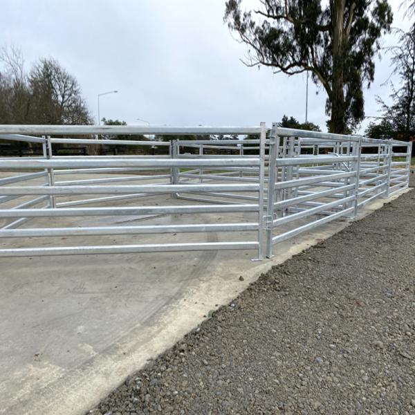 Garden Fence Galvanized Steel Tube Sheep Yard Panels