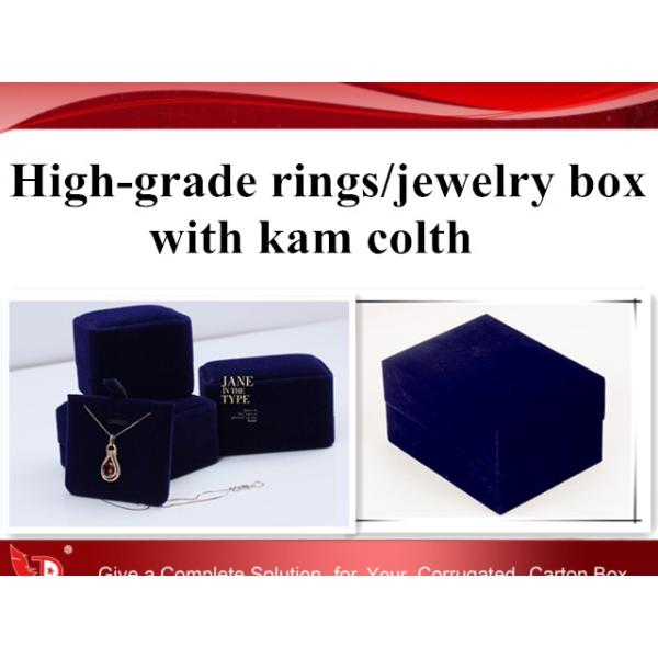 High-grade rings/jewelry box,with kam cloth