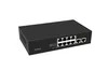 8-Ports Gigabit Poe Switch, 8*10/100/1000Mbps Poe Ports, 2*10/100/1000Mbps RJ45 Uplink Port