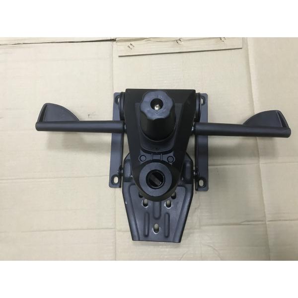 Workstation Mesh Seat Desk Chair , White And Orange Mesh Boardroom Chairs