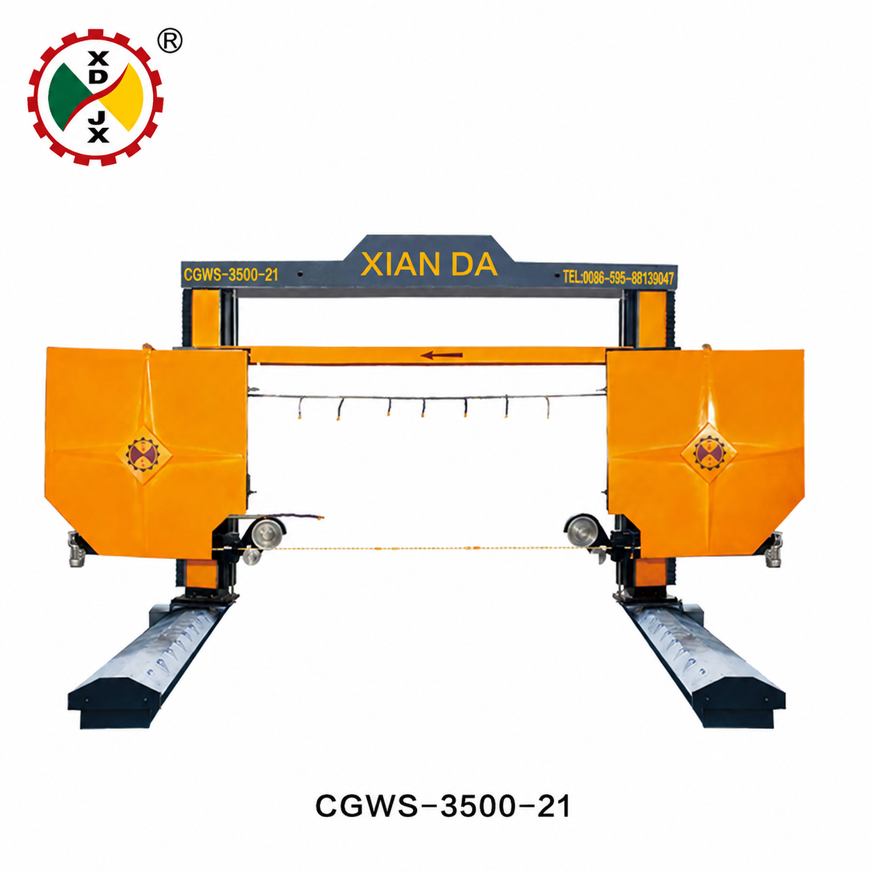 CNC Control GANTRY  Mobile Diamond Wire Saw Stone Cutting Machine With CE Certificate For European Market