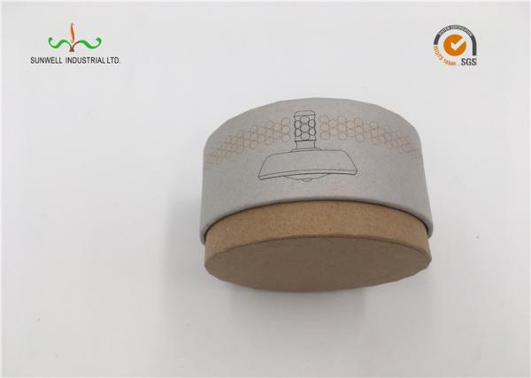 Coffe / Tea / Cosmetic / Candle Cardboard Cylinder Tubes Packaging Box SGS ISO9001
