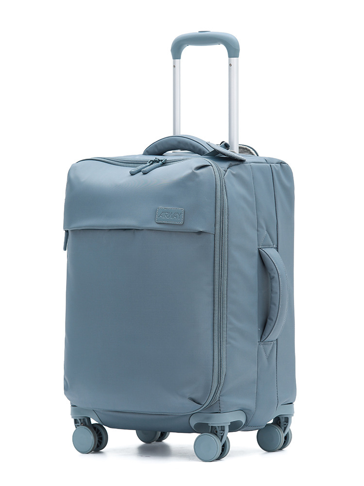 2025 Customizable Color Nylon Carry-On Travel Suitcase Hot Sale Lightweight Waterproof Spinner Wheels with Large Capacity
