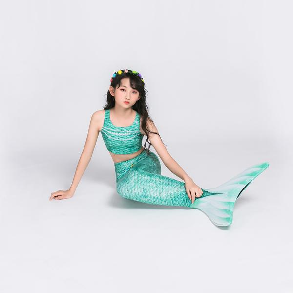 Professional Women Mermaid Tail Big Fluck Fantasy Mermaid Swimsuit For Performer