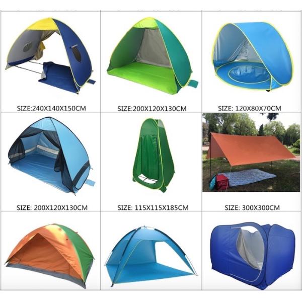 165*200*130 см. Двухместная палатка для кемпинга на открытом воздухе Синяя водонепроницаемая УФ-устойчивая 190T Поп-Ап Shelter