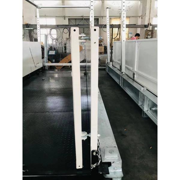 Crane Loading Deck Designed for Multi Story Construction with Easy Pull Push System and Secure Locking for Safe Operations
