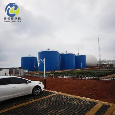 Safety Glass Fused To Steel Bolted Panel Tanks For juice industry Waste Water Treatment
