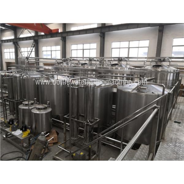 Soft Carbonated Drink Filling Machine , Pepsi Making Machine Complet Line