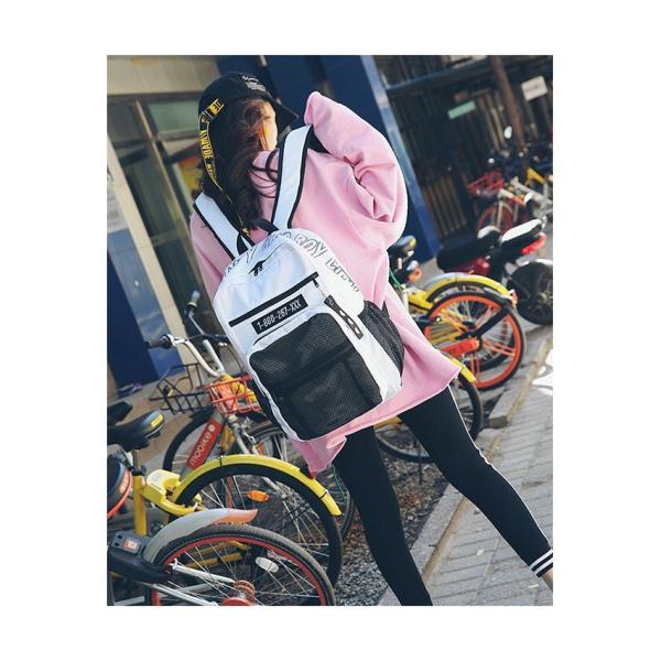 Anti - splash Korean backpack women's large-capacity travel backpack fashion academic bag