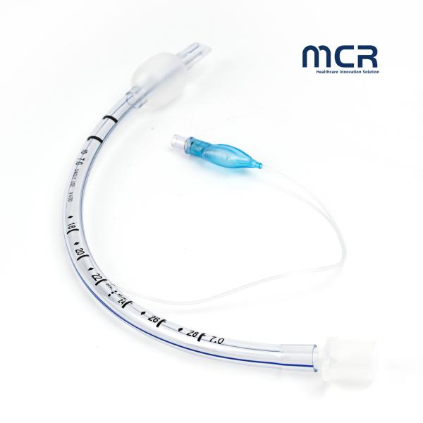 Medical Supply PVC Et Tube Regular Disposable Endotracheal Tube With Cuffed/Uncuffed