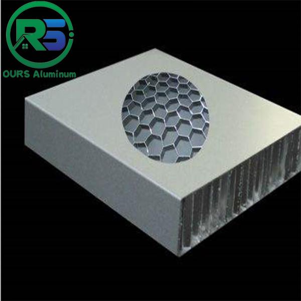 Multicolor Acoustic Aluminum Honeycomb Wall Panels For Interior