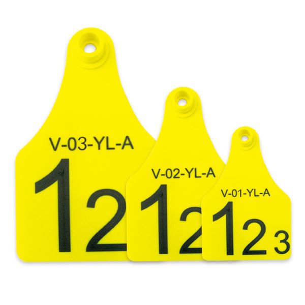 Animal Cattle Cow Tracking Ear Tag Identification Number Laser Printing 5 Years Guarantee for Bovine Cattle Equipment