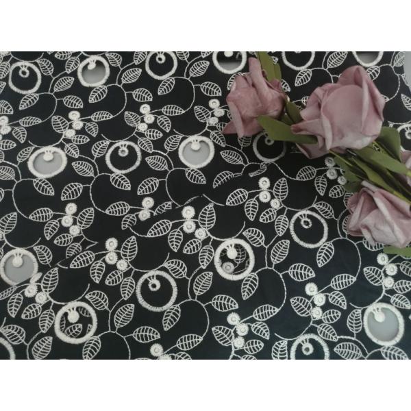 Маркизет 100% хлопок вышил ткани 2 отверстии - шнурок тона