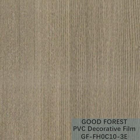 Traffic PVC Decorative Film 0.25 - 0.60mm Thickness Wooden Grain