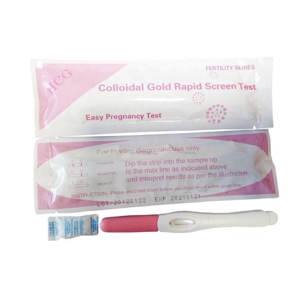 Quick Delivery Plastic Hcg Test Midstream For Pregnancy Test