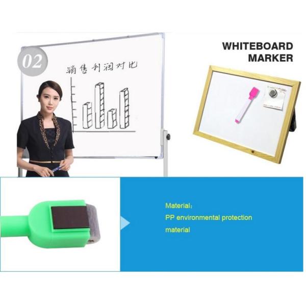 Hot sale Dry Erasable whiteboard marker pen with brush, hot sale refillable whiteboard markers