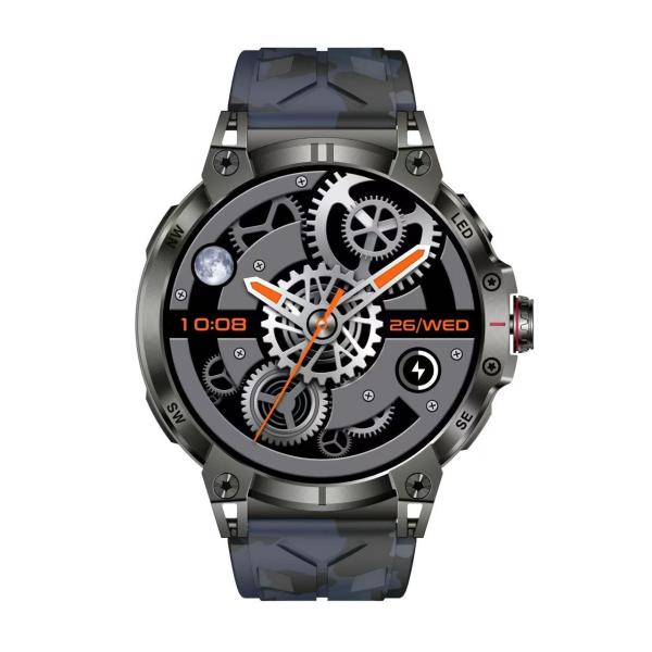 KC89 Smart Watch Circle Shape IP68 Waterproof And Built In Vibration Reminder