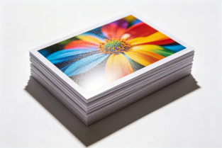 Smooth Surface Inkjet Glossy Sticker Paper 135g A4 A3 Customizable For Label Graphic