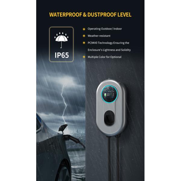 240V 16A Level 2 Wallbox EV Charger J1772 Cable NEMA 14-50 Plug Electric Vehicle Charger