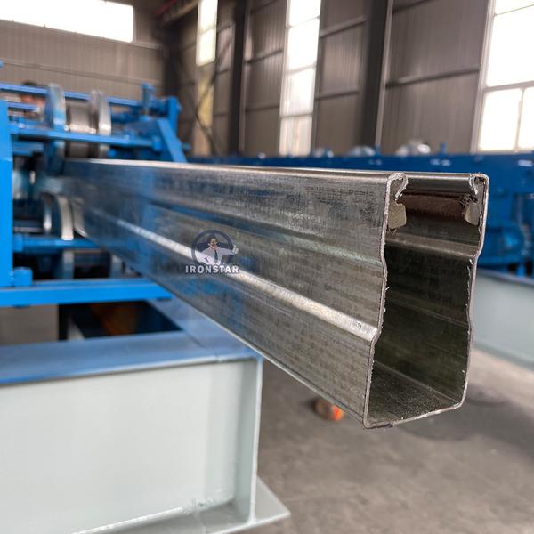 Customizable Roller Shutter Machine Guide Rail Roll Forming Machine PLC Control