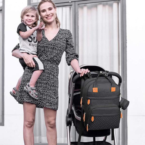 Oxford Newest Fashionable Baby Diaper Backpack Eco Friendly Multifunctional Custom Diaper Bag