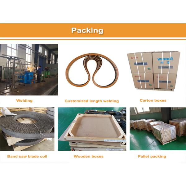 6 1/2in Blade Length Bimetal Band Multi Machine Bimetal Saw Blade For Wood Direct