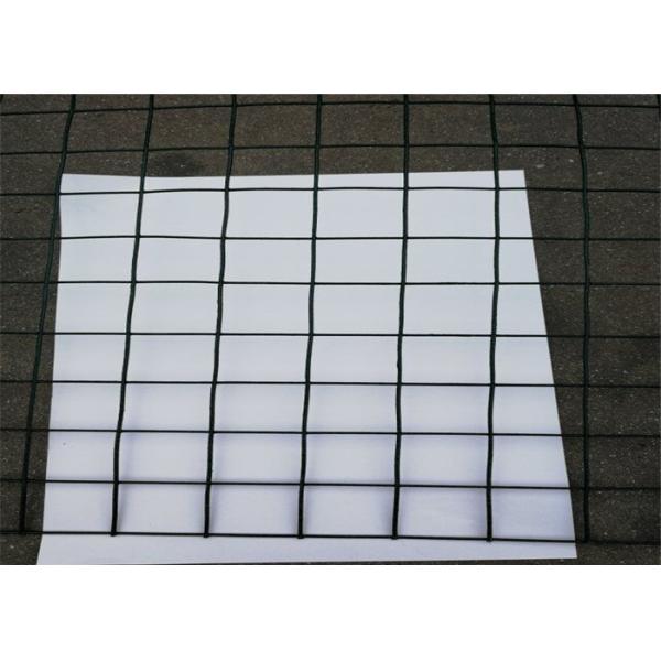 PVC Powder Coated Welded Wire Mesh Rolls / Mesh Fencing Rolls 1'' Length