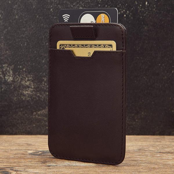 Fashion Style Rfid Blocking Men's Pu Leather Wallet with Zipper and Card Holder Pocket