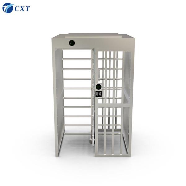 304 Stainless Steel Full Height Turnstile with Brushless Motor and Outdoor Standard for High Security Access Control