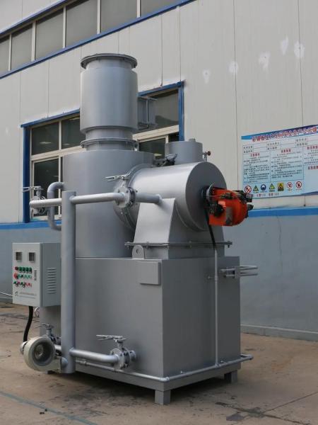Automatic Household Waste Incinerator with 98% Combustion Efficiency and 800-1200°C Temperature Range for Safe Disposal