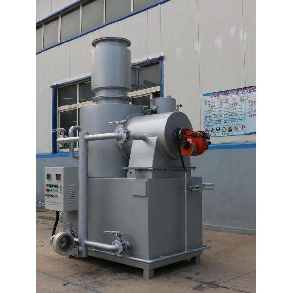 Industrial Waste Incinerator with 800-1200 Degrees Celsius Temperature Range, Diesel Fuel Type, and Customizable Size