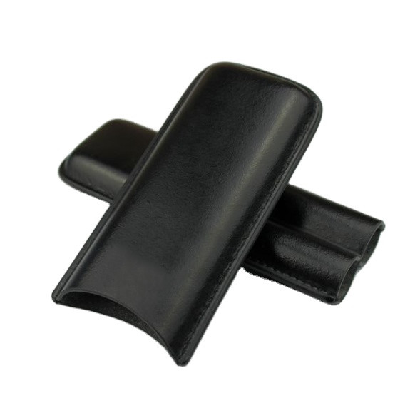 Высококачественные кожаные ПК сигарного ящика 2 путешествуют крышка трубки сигары