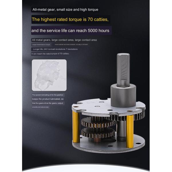 Ориентированное на заказчика доказательство 1000rpm потека мотора шестерни червя DC для мотора Motordual