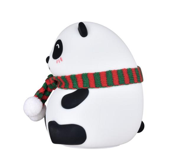 Silicone Panda Led Table Night Light energy saving CE ROHS certificate