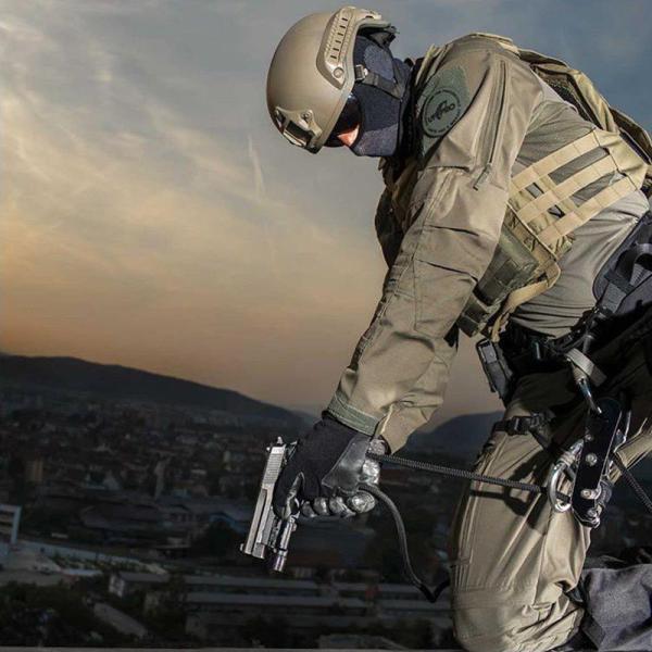 ODM Grid Cloth Tactical Cargo Pants Nylon Fabric Wear Resistant