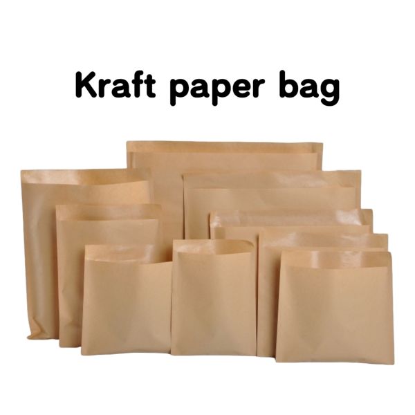 Office Files Kraft Paper Bags Single Layer 90gsm Kraft Packing Paper