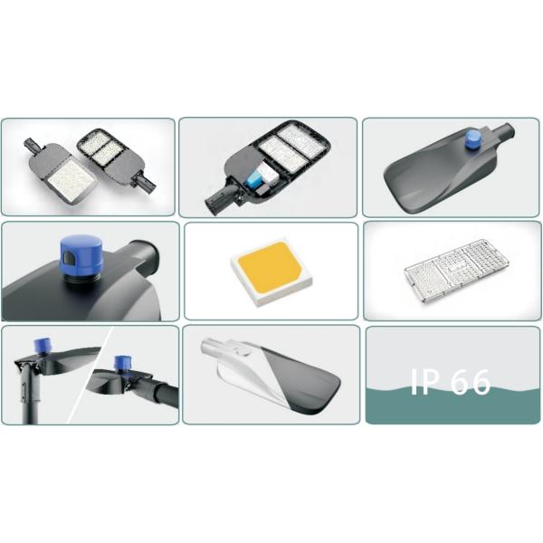 IP66 водонепроницаемый светодиодный уличный фонарь с SKD ветроустойчивым 30W-300W умным фотоэлементом управления