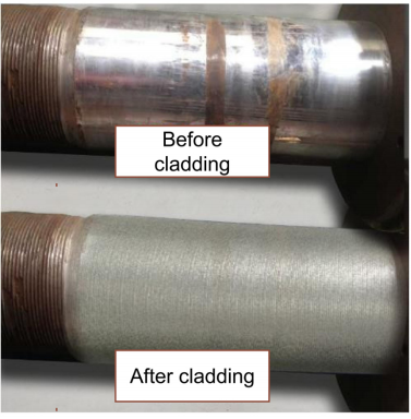 Raycus Brand Laser Repairing Machine for Metal Surface for Engine Parts Cranshafts Laser Cladding