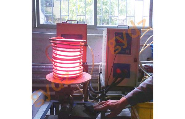 Solid State High Frequency Induction Heater For Flint Striker Forging