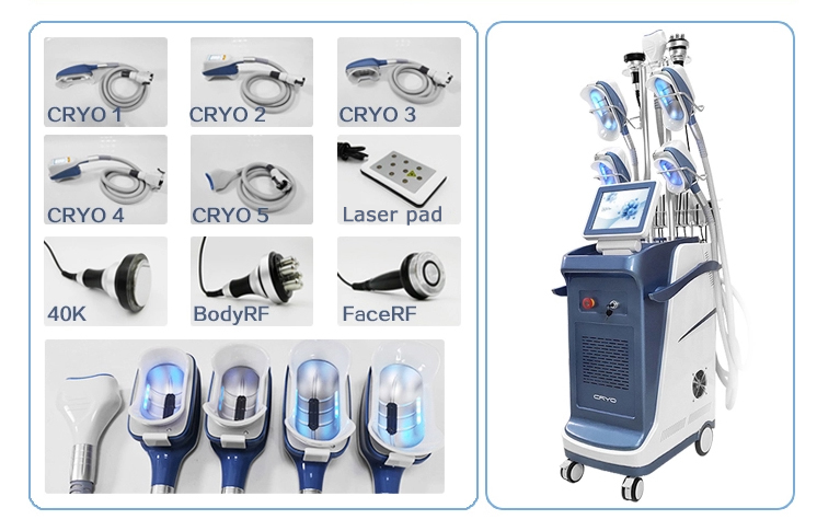 360 Cryo Frozen RF Lipo laser Cavitation Body Scupting Machine