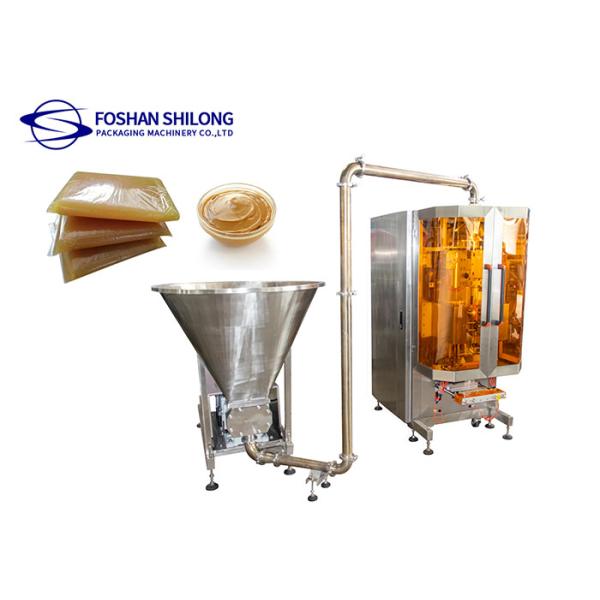 Sachet Sticky Soy Sauce Packing Machine For Food Medicine Hand Sanitizer Chemical Liquid
