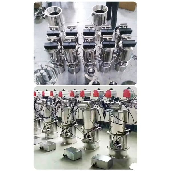 Customized Stainless Steel Vacuum Powder Conveying System for Dust-Free Pneumatic Powder Feeding