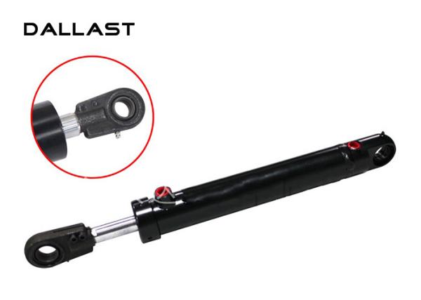 Hard Chrome Piston Rod Small Hydraulic Cylinders Stainless Steel Body Material